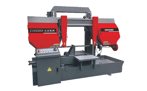 岳塘龙门带锯床运行中途停止切割产生的原因是什么？